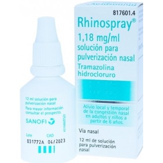 Spray nasal descongestivo antialérgico