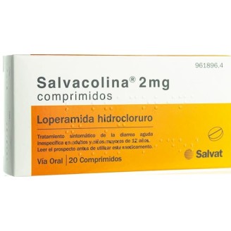 Comprimidos sin lactosa de loperamida para diarrea