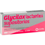 SUPOSITORIOS GLICERINA GLYCILAX LACTANTES 10 UNIDADES