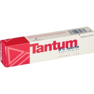 Tantum crema antinflamatoria y analgésica para dolores y molestias musculares.