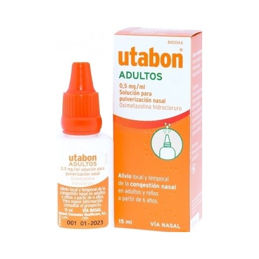 Utabon spray para la congestión nasal