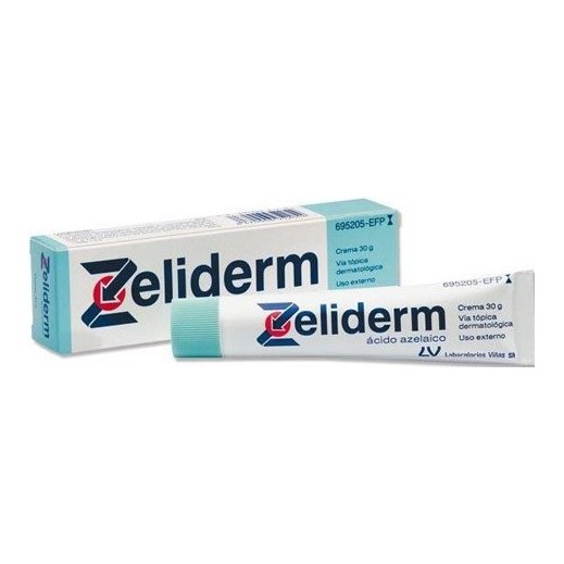 Zeliderm crema 200 mg para tratamiento del acné