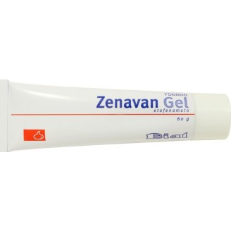 Gel Zenavan con etofenamato para dolores musculares, contracturas, etc.