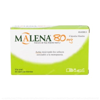 MALENA 80 mg 30 CAPSULAS...