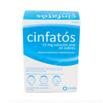 CINFATOS 15 mg 18 SOBRES...