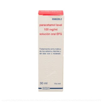 PARACETAMOL LEVEL EFG 100...