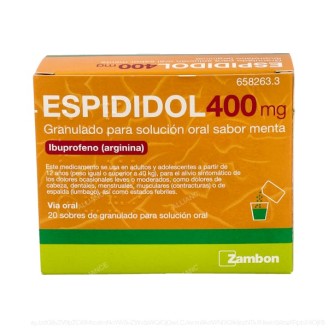 ESPIDIDOL 400 mg 20 SOBRES...