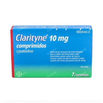 CLARITYNE 10 mg 7 COMPRIMIDOS