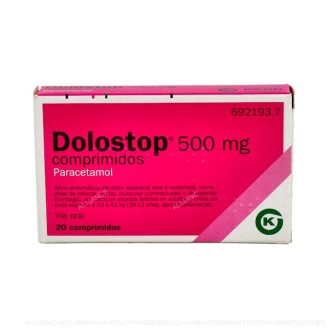 DOLOSTOP 500 mg 20 COMPRIMIDOS