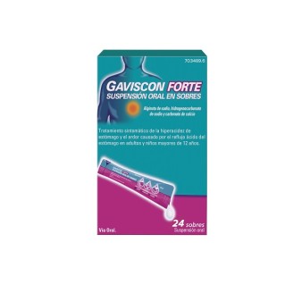 GAVISCON FORTE 24 SOBRES...