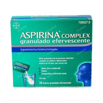 ASPIRINA COMPLEX 10 SOBRES...