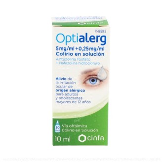 OPTIALERG 5 mg/ml + 0,25...