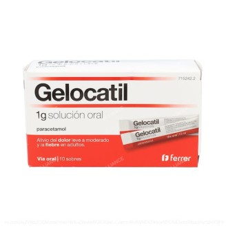 GELOCATIL 1 g 10 SOBRES...