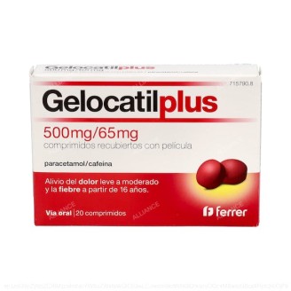 GELOCATIL PLUS 500 mg/65 mg...