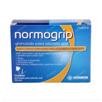 NORMOGRIP 10 SOBRES...