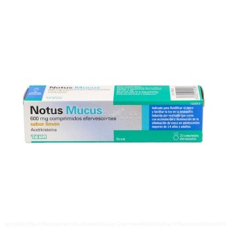 NOTUS MUCUS 600 mg 20...