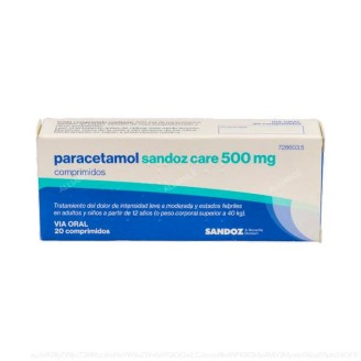 PARACETAMOL SANDOZ CARE EFG...
