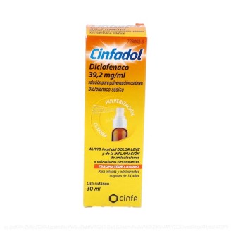 CINFADOL SPRAY 39,2 mg/ml...