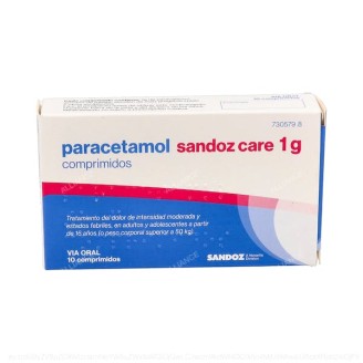 PARACETAMOL SANDOZ CARE EFG...