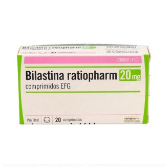 BILASTINA TEVAGEN EFG 20 MG...