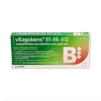 VITAGOBENS B1 B6 B12 30...
