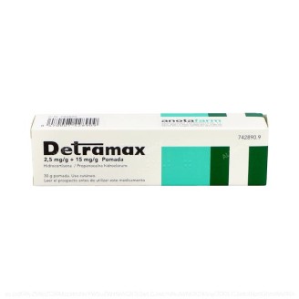 DETRAMAX 2,5 mg/g + 15 mg/g...