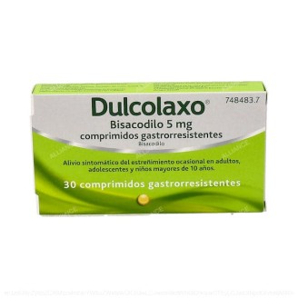 DULCOLAXO BISACODILO 5 mg...