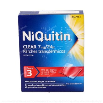 NIQUITIN CLEAR 7 mg/24 h 14...