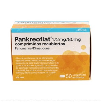 PANKREOFLAT 172 mg/80 mg 50...