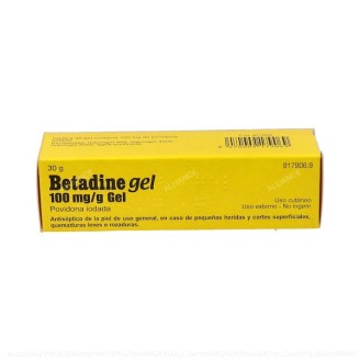 BETADINE 100 mg/g GEL...
