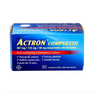 ACTRON COMPUESTO 267 mg/133...