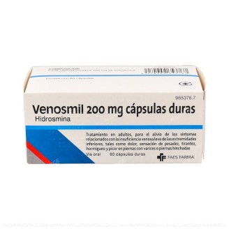 VENOSMIL 200 mg 60 CAPSULAS