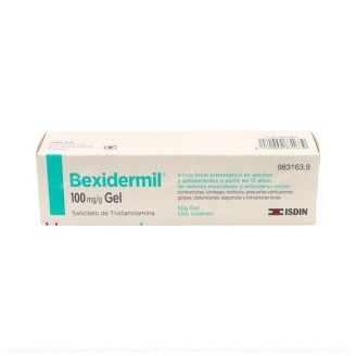 BEXIDERMIL 100 mg/g GEL...